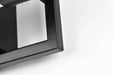 Vanity Nuvo 62-666 Canal LED Small Vanity - Matte Black Finish - White Acrylic Lens Nuvo