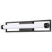 Vanity Nuvo 62-668 Canal LED Medium Vanity - Matte Black Finish - White Acrylic Lens Nuvo