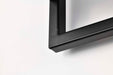 Vanity Nuvo 62-668 Canal LED Medium Vanity - Matte Black Finish - White Acrylic Lens Nuvo