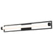 Vanity Nuvo 62-669 Canal LED Large Vanity - Matte Black Finish - White Acrylic Lens Nuvo