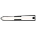 Vanity Nuvo 62-669 Canal LED Large Vanity - Matte Black Finish - White Acrylic Lens Nuvo