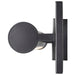Vanity Nuvo 62-669 Canal LED Large Vanity - Matte Black Finish - White Acrylic Lens Nuvo