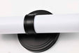 Vanity Nuvo 62-676 Kagen LED Small Vanity - Matte Black Finish - White Acrylic Lens Nuvo