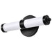 Vanity Nuvo 62-676 Kagen LED Small Vanity - Matte Black Finish - White Acrylic Lens Nuvo