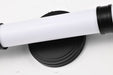 Vanity Nuvo 62-678 Kagen LED Medium Vanity - Matte Black Finish - White Acrylic Lens Nuvo
