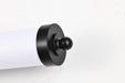Vanity Nuvo 62-679 Kagen LED Large Vanity - Matte Black Finish - White Acrylic Lens Nuvo