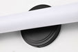 Vanity Nuvo 62-679 Kagen LED Large Vanity - Matte Black Finish - White Acrylic Lens Nuvo