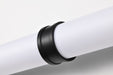 Vanity Nuvo 62-679 Kagen LED Large Vanity - Matte Black Finish - White Acrylic Lens Nuvo