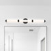Vanity Nuvo 62-679 Kagen LED Large Vanity - Matte Black Finish - White Acrylic Lens Nuvo