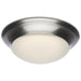 Flush Mount Nuvo 62-686 18W - Flush Mount Twist & Lock Fixture - LED - 12 in. - Brushed Nickel Finish - Frosted Glass Nuvo