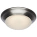 Flush Mount Nuvo 62-686 18W - Flush Mount Twist & Lock Fixture - LED - 12 in. - Brushed Nickel Finish - Frosted Glass Nuvo