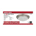 Flush Mount Nuvo 62-686 18W - Flush Mount Twist & Lock Fixture - LED - 12 in. - Brushed Nickel Finish - Frosted Glass Nuvo