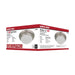 Flush Mount Nuvo 62-686 18W - Flush Mount Twist & Lock Fixture - LED - 12 in. - Brushed Nickel Finish - Frosted Glass Nuvo