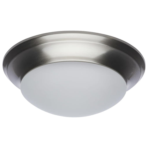 Flush Mount Nuvo 62-686 18W - Flush Mount Twist & Lock Fixture - LED - 12 in. - Brushed Nickel Finish - Frosted Glass Nuvo