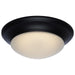 Flush Mount Nuvo 62-687 18W - Flush Mount Twist & Lock Fixture - LED - 12 in. - Matte Black Finish - Frosted Glass Nuvo