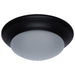 Flush Mount Nuvo 62-687 18W - Flush Mount Twist & Lock Fixture - LED - 12 in. - Matte Black Finish - Frosted Glass Nuvo