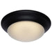 Flush Mount Nuvo 62-687 18W - Flush Mount Twist & Lock Fixture - LED - 12 in. - Matte Black Finish - Frosted Glass Nuvo