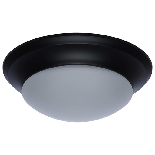 Flush Mount Nuvo 62-687 18W - Flush Mount Twist & Lock Fixture - LED - 12 in. - Matte Black Finish - Frosted Glass Nuvo