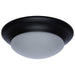 Flush Mount Nuvo 62-687 18W - Flush Mount Twist & Lock Fixture - LED - 12 in. - Matte Black Finish - Frosted Glass Nuvo