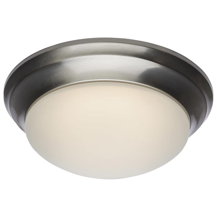 Flush Mount Nuvo 62-688 25W - Flush Mount Twist & Lock Fixture - LED - 14 in. - Brushed Nickel Finish - Frosted Glass Nuvo