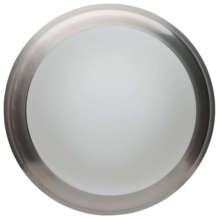Flush Mount Nuvo 62-688 25W - Flush Mount Twist & Lock Fixture - LED - 14 in. - Brushed Nickel Finish - Frosted Glass Nuvo