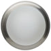 Flush Mount Nuvo 62-688 25W - Flush Mount Twist & Lock Fixture - LED - 14 in. - Brushed Nickel Finish - Frosted Glass Nuvo