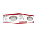Flush Mount Nuvo 62-688 25W - Flush Mount Twist & Lock Fixture - LED - 14 in. - Brushed Nickel Finish - Frosted Glass Nuvo