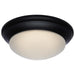 Flush Mount Nuvo 62-689 25W - Flush Mount Twist & Lock Fixture - LED - 14 in. - Matte Black Finish - Frosted Glass Nuvo