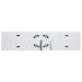 Ceiling Wrap Nuvo 62-700 14 Watt 18 Inch LED Ceiling Wrap - Dual GFCI - 27K/30K/35K/40K/50K CCT Selectable - White Finish Nuvo