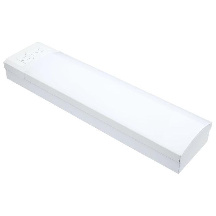 Ceiling Wrap Nuvo 62-700 14 Watt 18 Inch LED Ceiling Wrap - Dual GFCI - 27K/30K/35K/40K/50K CCT Selectable - White Finish Nuvo