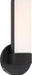Vanity Nuvo 62-741 Bond - Single 9-1/2 in. - LED Sconce with White Acrylic Lens - Aged Bronze Finish Nuvo