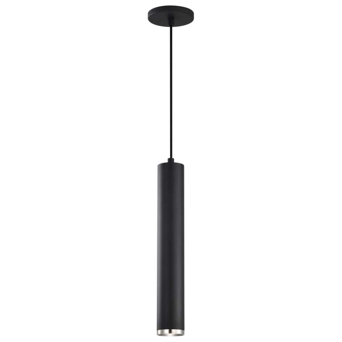 Pendant Nuvo 62-819 Century - 12 Watt - 16" - LED Pendant - Matte Black and Brushed Nickel Finish Nuvo