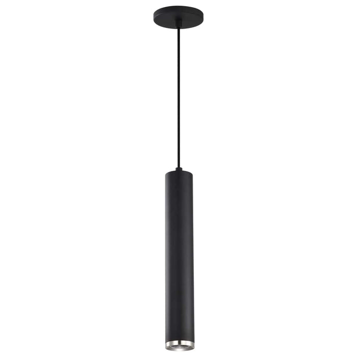 Pendant Nuvo 62-819 Century - 12 Watt - 16" - LED Pendant - Matte Black and Brushed Nickel Finish Nuvo