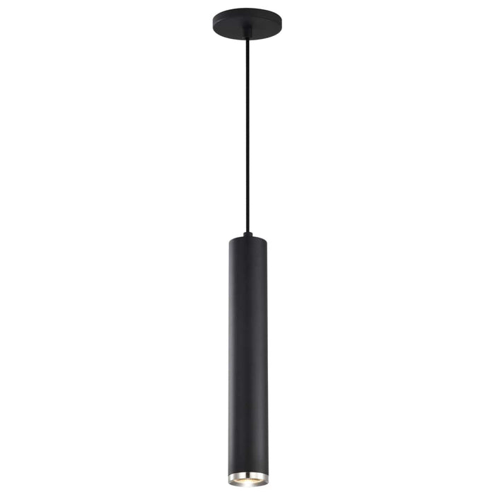 Pendant Nuvo 62-819 Century - 12 Watt - 16" - LED Pendant - Matte Black and Brushed Nickel Finish Nuvo