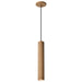 Pendant Nuvo 62-820 Century - 12 Watt, 16" LED Pendant - Ash Wood Finish Nuvo