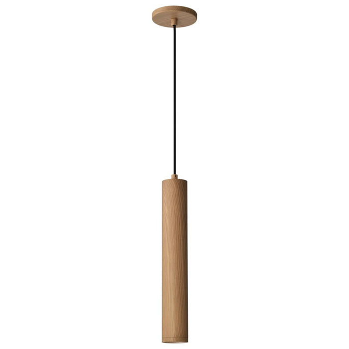 Pendant Nuvo 62-820 Century - 12 Watt, 16" LED Pendant - Ash Wood Finish Nuvo