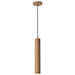 Pendant Nuvo 62-820 Century - 12 Watt, 16" LED Pendant - Ash Wood Finish Nuvo