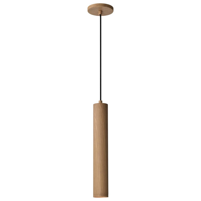 Pendant Nuvo 62-820 Century - 12 Watt, 16" LED Pendant - Ash Wood Finish Nuvo