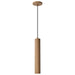 Pendant Nuvo 62-820 Century - 12 Watt, 16" LED Pendant - Ash Wood Finish Nuvo