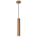 Pendant Nuvo 62-820 Century - 12 Watt, 16" LED Pendant - Ash Wood Finish Nuvo