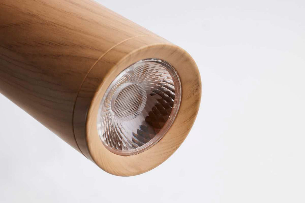 Pendant Nuvo 62-820 Century - 12 Watt, 16" LED Pendant - Ash Wood Finish Nuvo