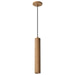 Pendant Nuvo 62-820 Century - 12 Watt, 16" LED Pendant - Ash Wood Finish Nuvo