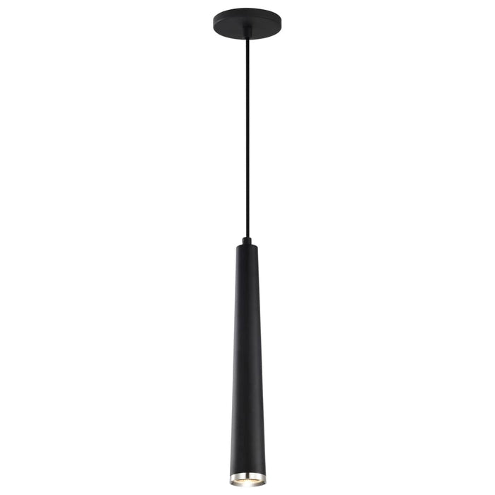 Pendant Nuvo 62-829 Melrose - 12 Watt - 16" - LED Pendant - Matte Black and Brushed Nickel Finish Nuvo
