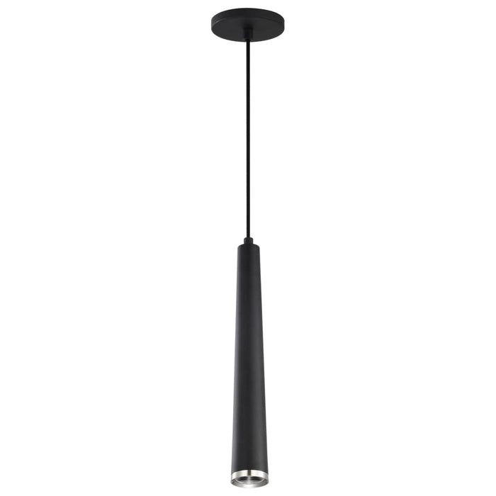 Pendant Nuvo 62-829 Melrose - 12 Watt - 16" - LED Pendant - Matte Black and Brushed Nickel Finish Nuvo