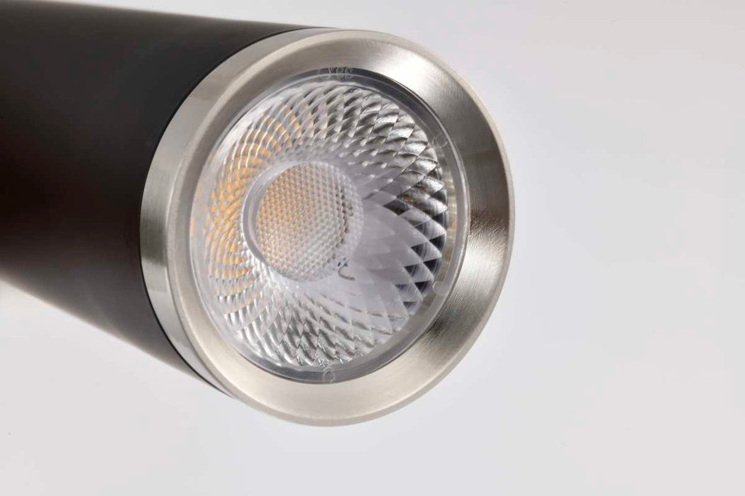 Pendant Nuvo 62-829 Melrose - 12 Watt - 16" - LED Pendant - Matte Black and Brushed Nickel Finish Nuvo