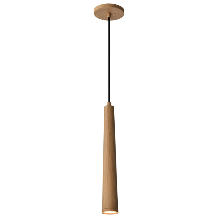 Pendant Nuvo 62-830 Melrose - 12 Watt, 16" LED Pendant - Ash Wood Finish Nuvo