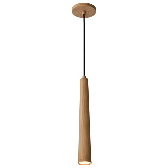 Pendant Nuvo 62-830 Melrose - 12 Watt, 16" LED Pendant - Ash Wood Finish Nuvo