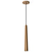 Pendant Nuvo 62-830 Melrose - 12 Watt, 16" LED Pendant - Ash Wood Finish Nuvo