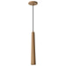 Pendant Nuvo 62-830 Melrose - 12 Watt, 16" LED Pendant - Ash Wood Finish Nuvo