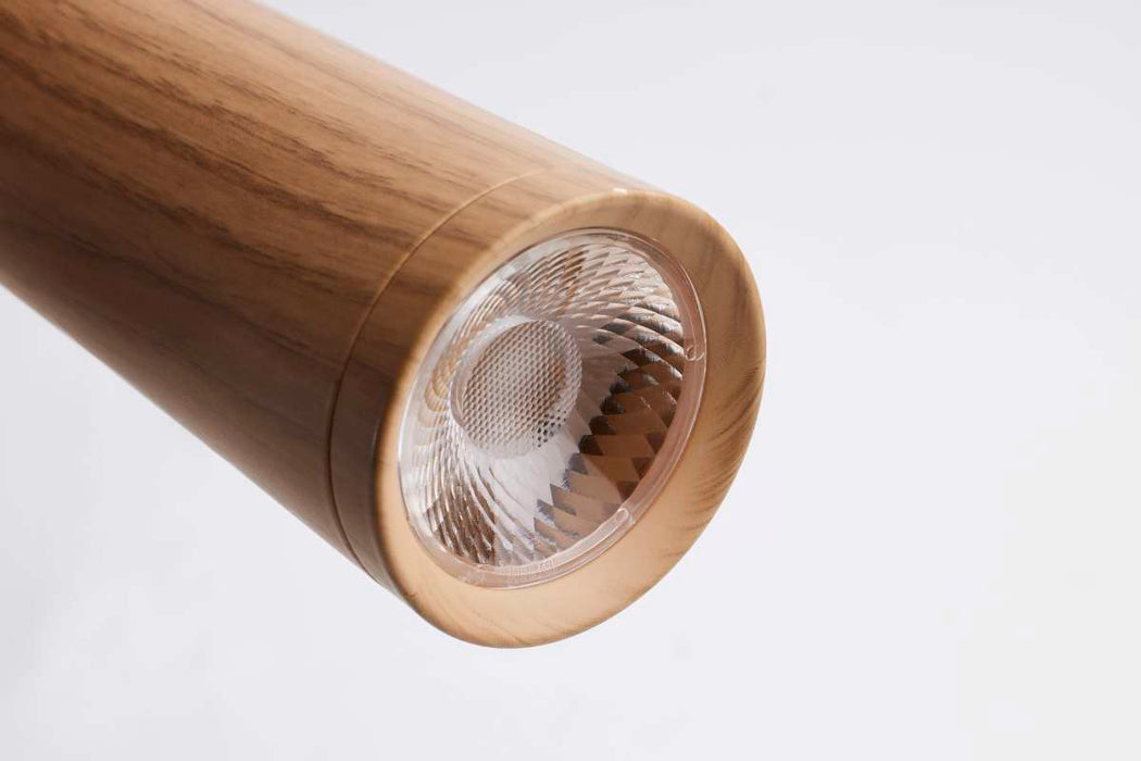 Pendant Nuvo 62-830 Melrose - 12 Watt, 16" LED Pendant - Ash Wood Finish Nuvo